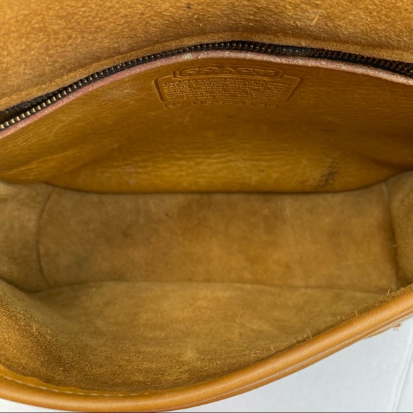 COPY - Vintage leather coach bag - Picture 5 of 10
